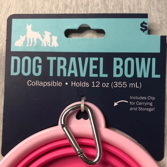 🥳HP🎉 Dog Travel Bowl 12 Oz - Picture 5 of 6